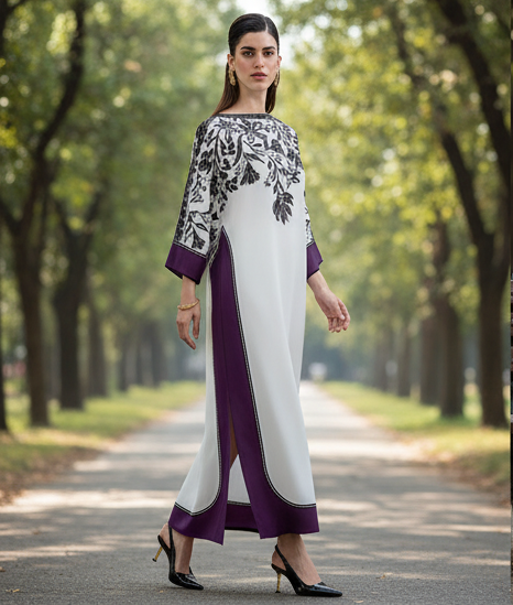 3 PC LONG LENGHT TRENDY ARTICAL PURPLE.