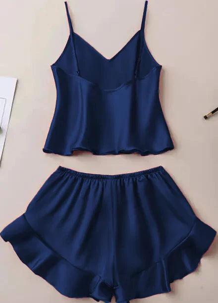 CAMI SHORT - NAVY BLUE