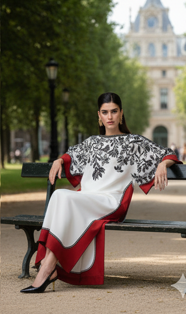 Printed 3-Piece Suit