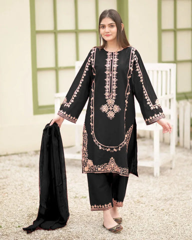 Royal Embroidered 3-Piece Suit