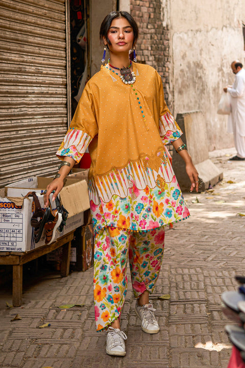 2-PC VISMITA Printed Lawn Y36
