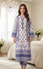 2PC Blue Soft Pastel Printed Outfit Y11