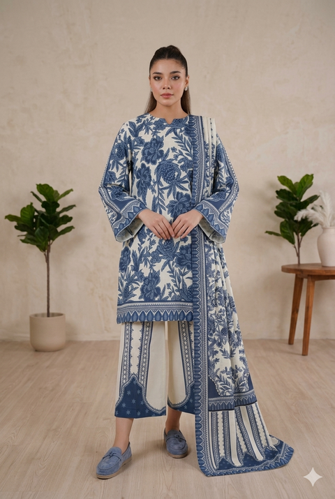 2PC  Printed Lawn Y48