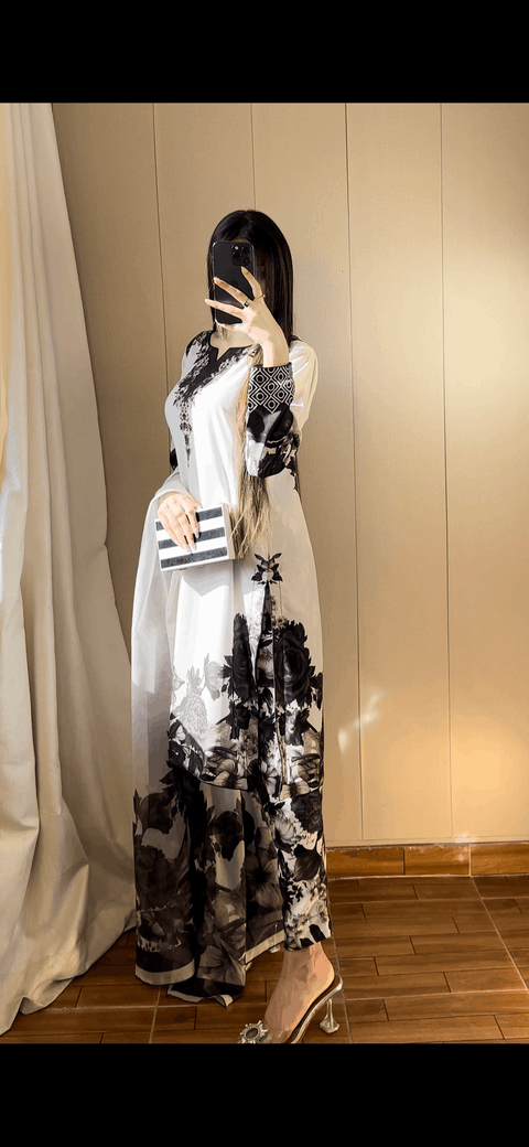 2PC  Digital Print Lawn Y51