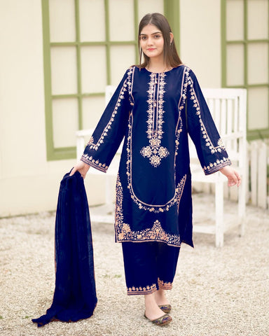 Royal Embroidered 3-Piece Suit