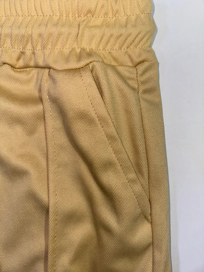 STRAIGHT FIT STRIPE TROUSER-BEIGE