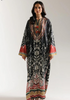 2PC Black Brown Soft Pastel Printed Outfit Y13