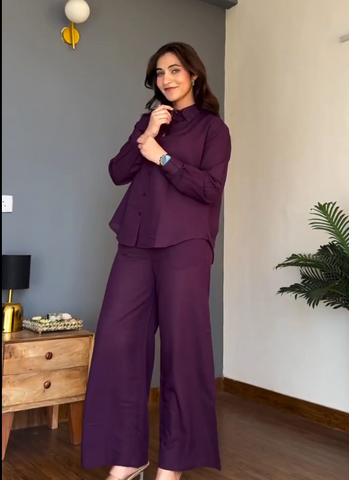 Ruby Luxe Co-Ord Set