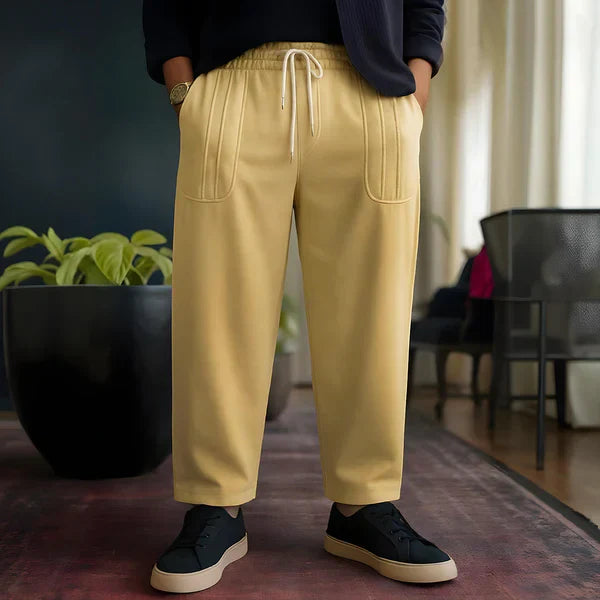 Relaxed Fit Trouser - Beige