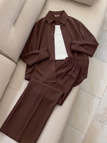 Ruby Luxe Co-Ord Set