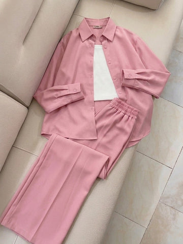 Ruby Luxe Co-Ord Set