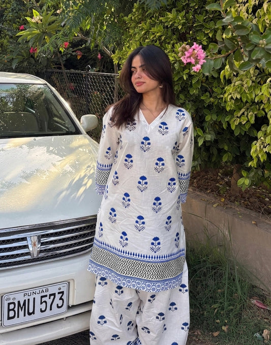 Printed Ethnic Co-Ord Set