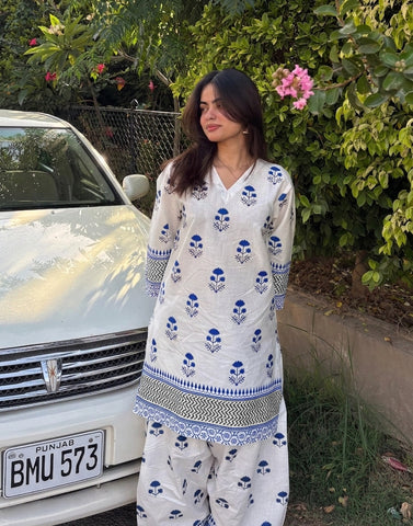 Printed Ethnic Co-Ord Set